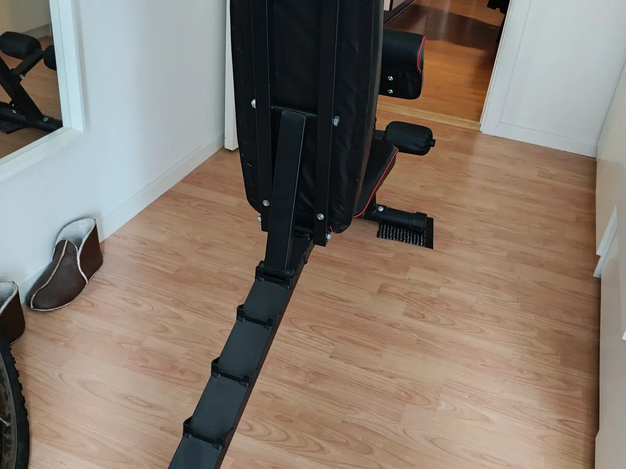 Billede 2 - Træningsbænk + Håndvægte