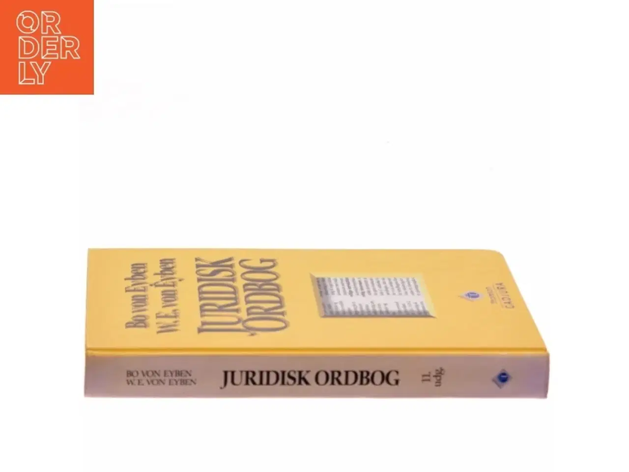 Billede 2 - Juridisk Ordbog af Bo von Eyben (Bog)