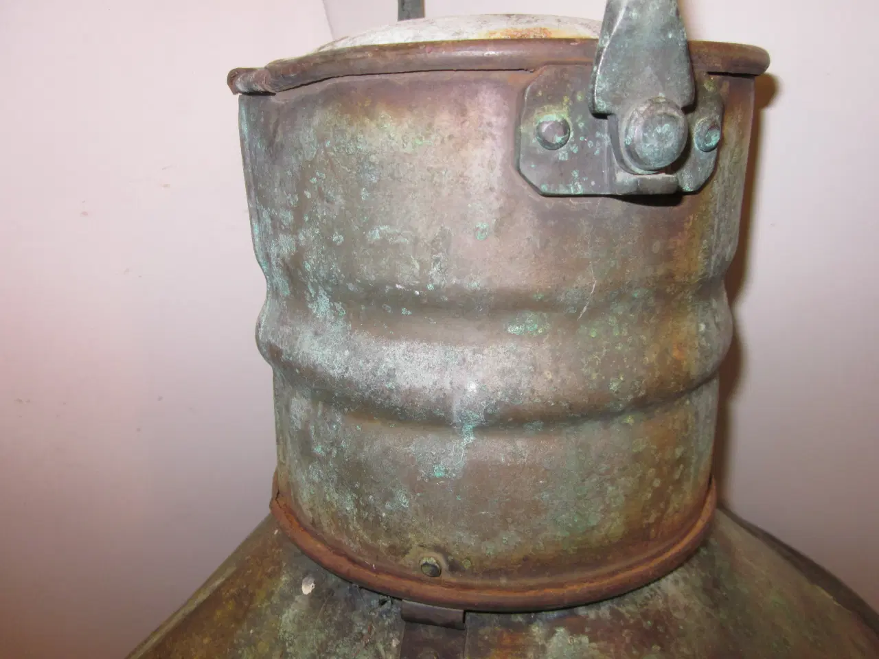 Billede 7 - Stor skibslanterne kobber
