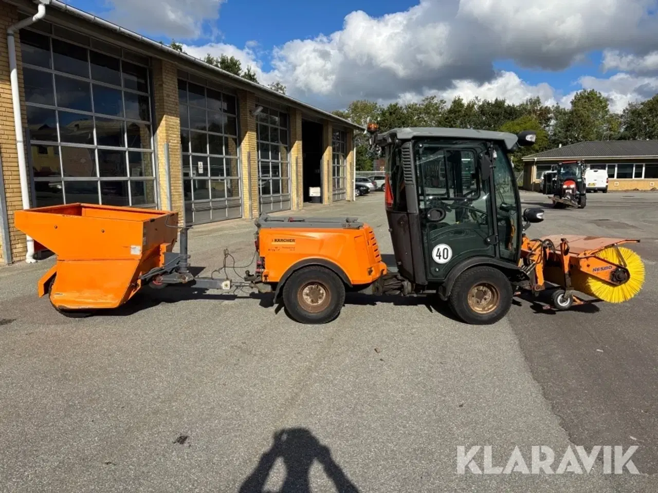 Billede 6 - Redskabsbærer Karcher Mic 50 advanced med tilbehør