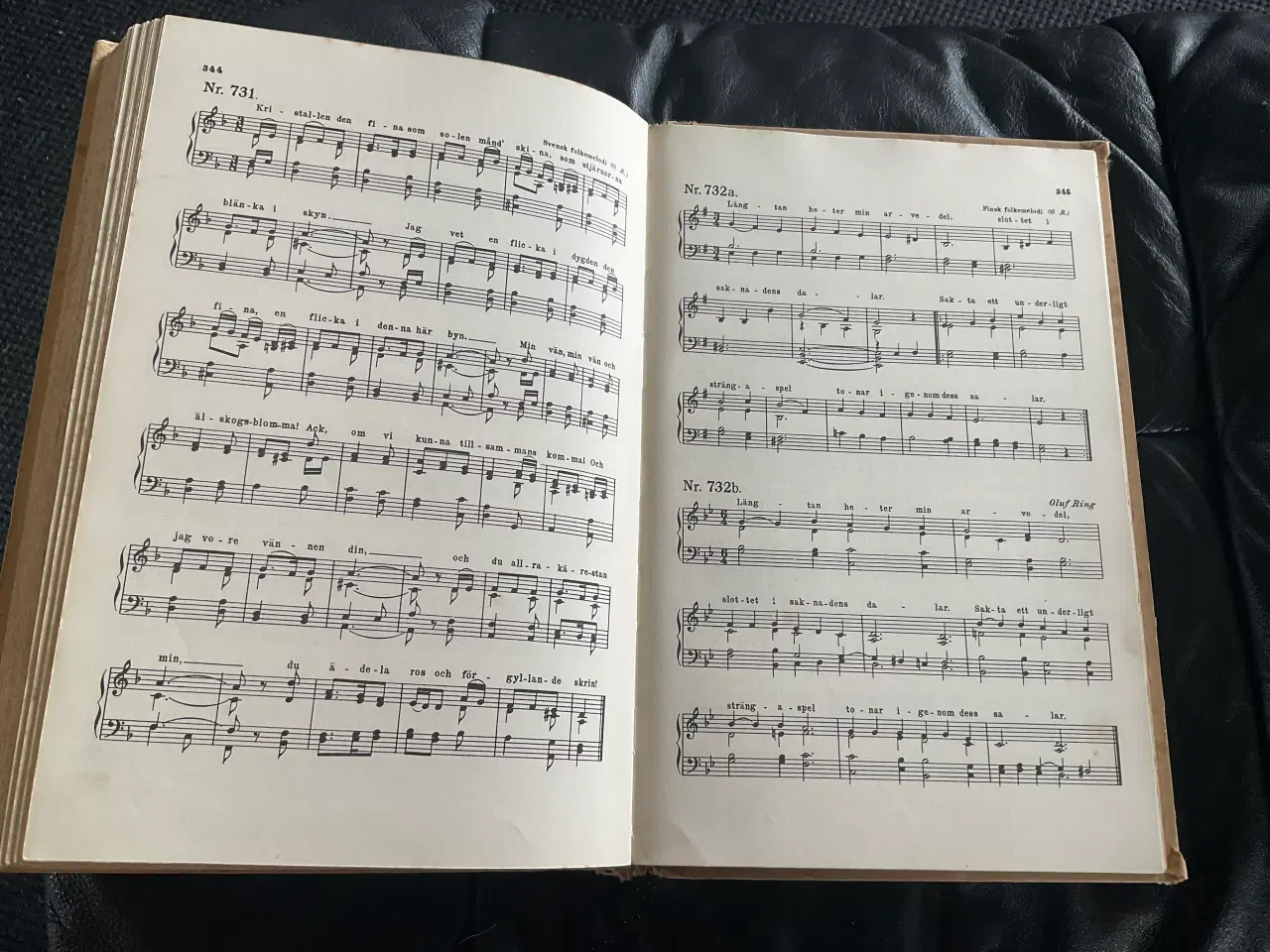 Billede 5 - Folkehøjskolens Melodibog udgave fra 1940 