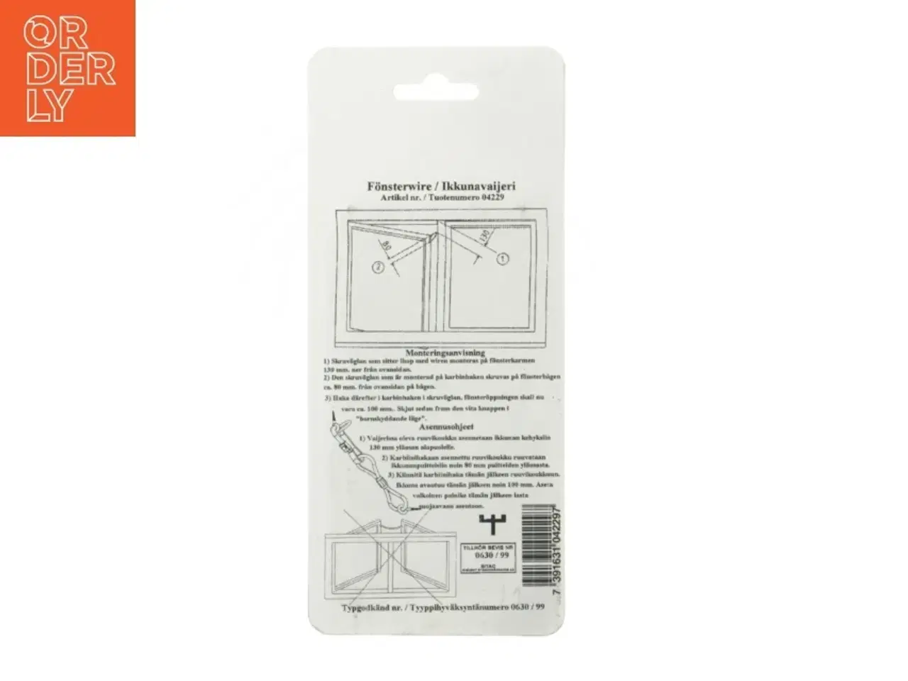 Billede 2 - Sikkerhedsvire til vinduer fra Akta Graco