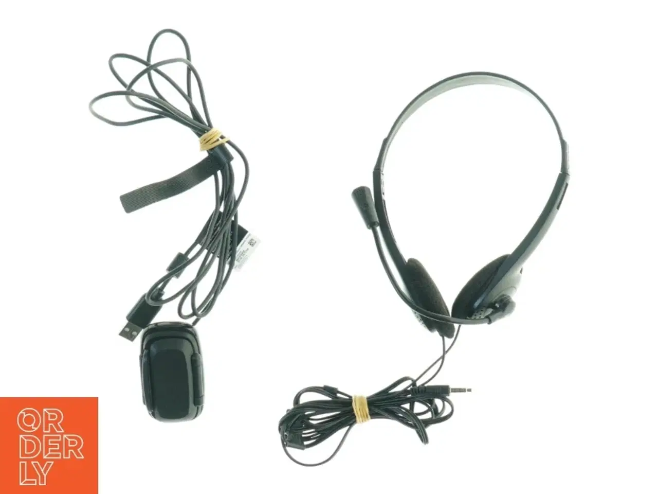 Billede 4 - Logitech HD Webcam og hovedtelefoner fra Logitech (str. 14 x 14 cm)
