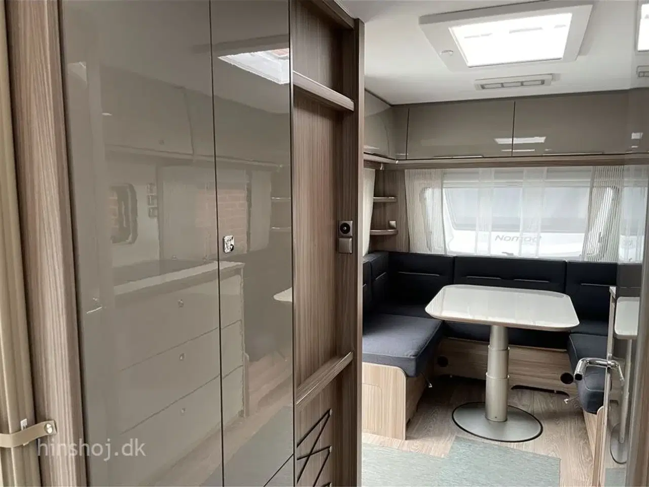 Billede 7 - 2023 - Fendt Tendenza 550 SG   Fendt Tendenza 550 SG med enkelsenge og sengeudvidelse fra Hinshøj Caravan.