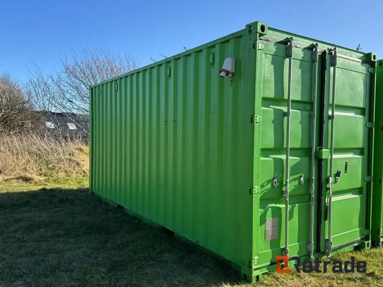 Billede 1 - - - - 20 fods HC container special indrettet