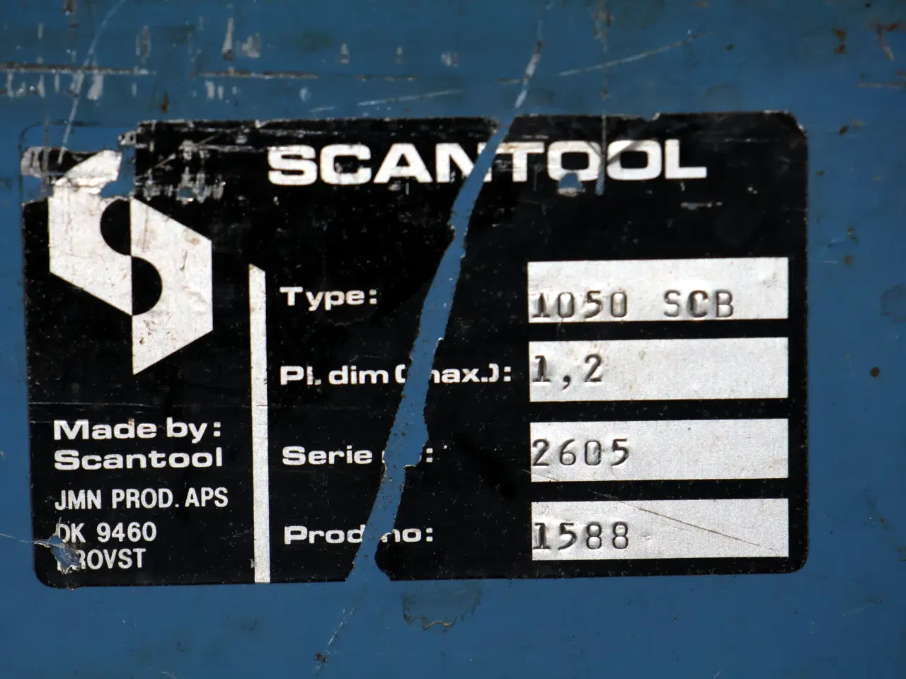 Billede 5 - Scantool pladebukker model 1050SCB