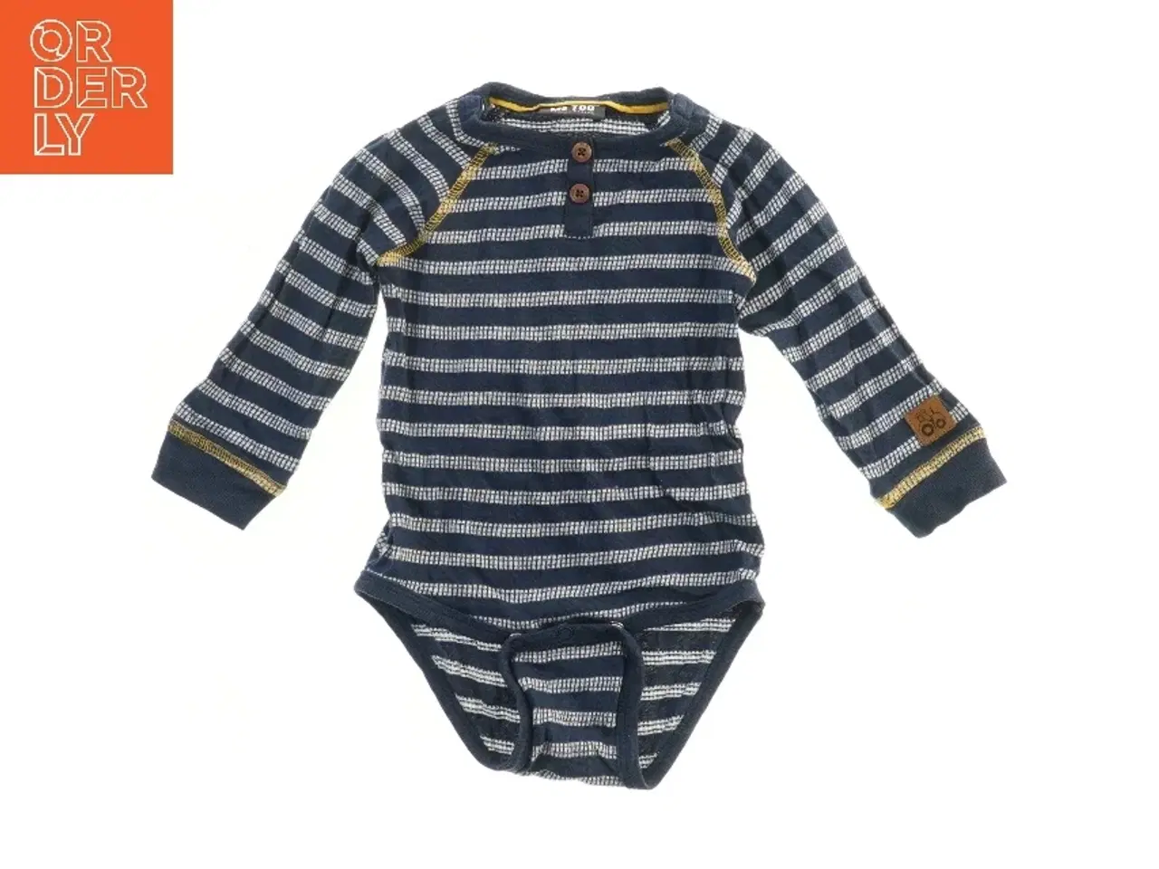 Billede 2 - Langærmet bodystocking med striber fra Me Too (str. 68)