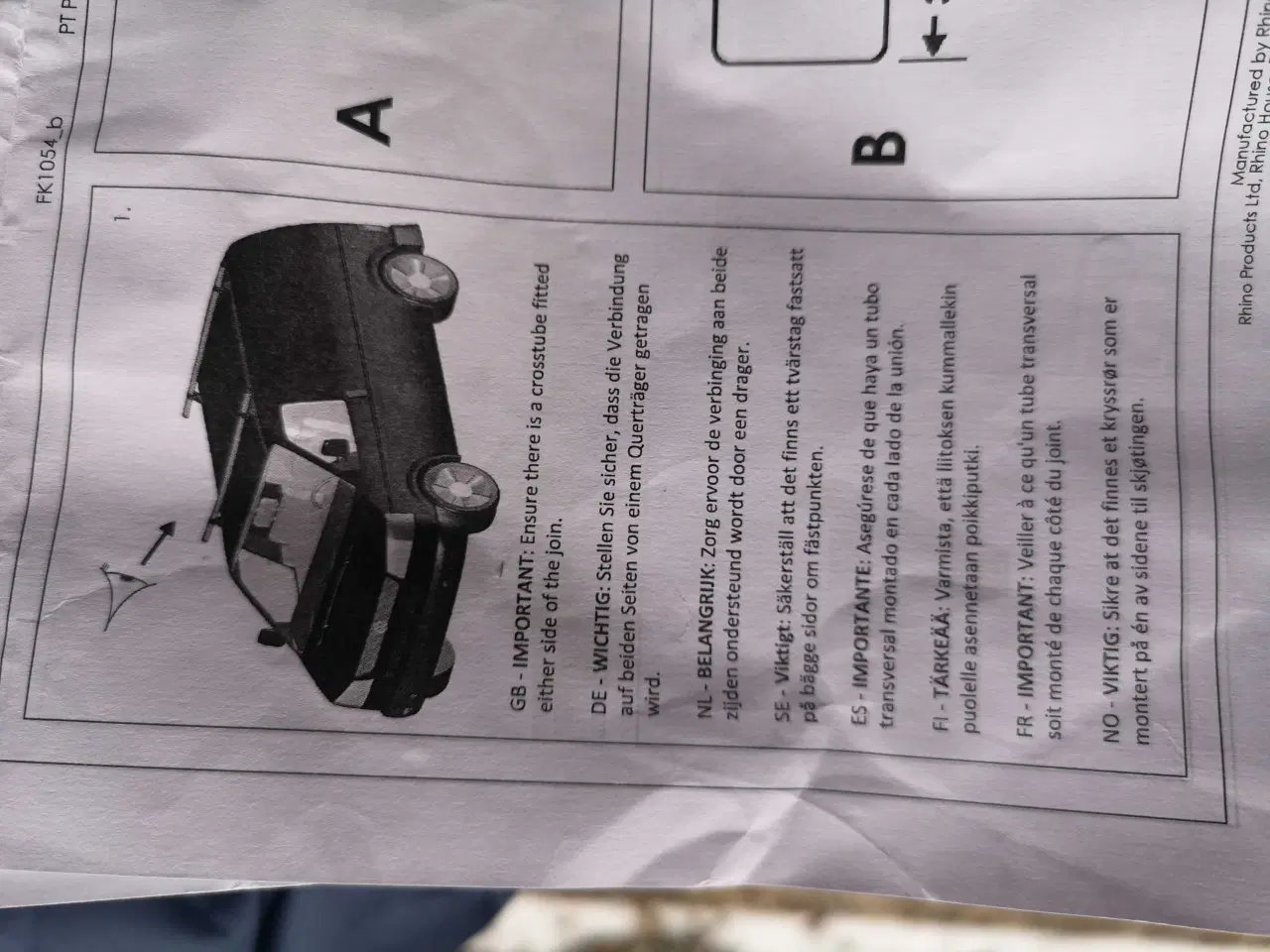Billede 9 - Rhino PipeTube Pro rør holder til teleskopstænger 
