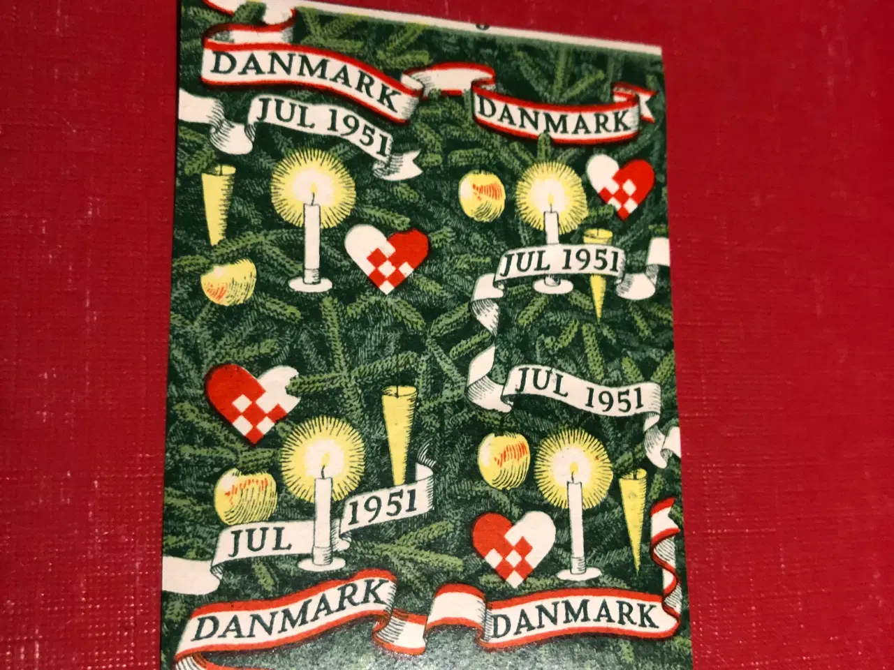 Billede 1 - Julemærket 1951 Danmark