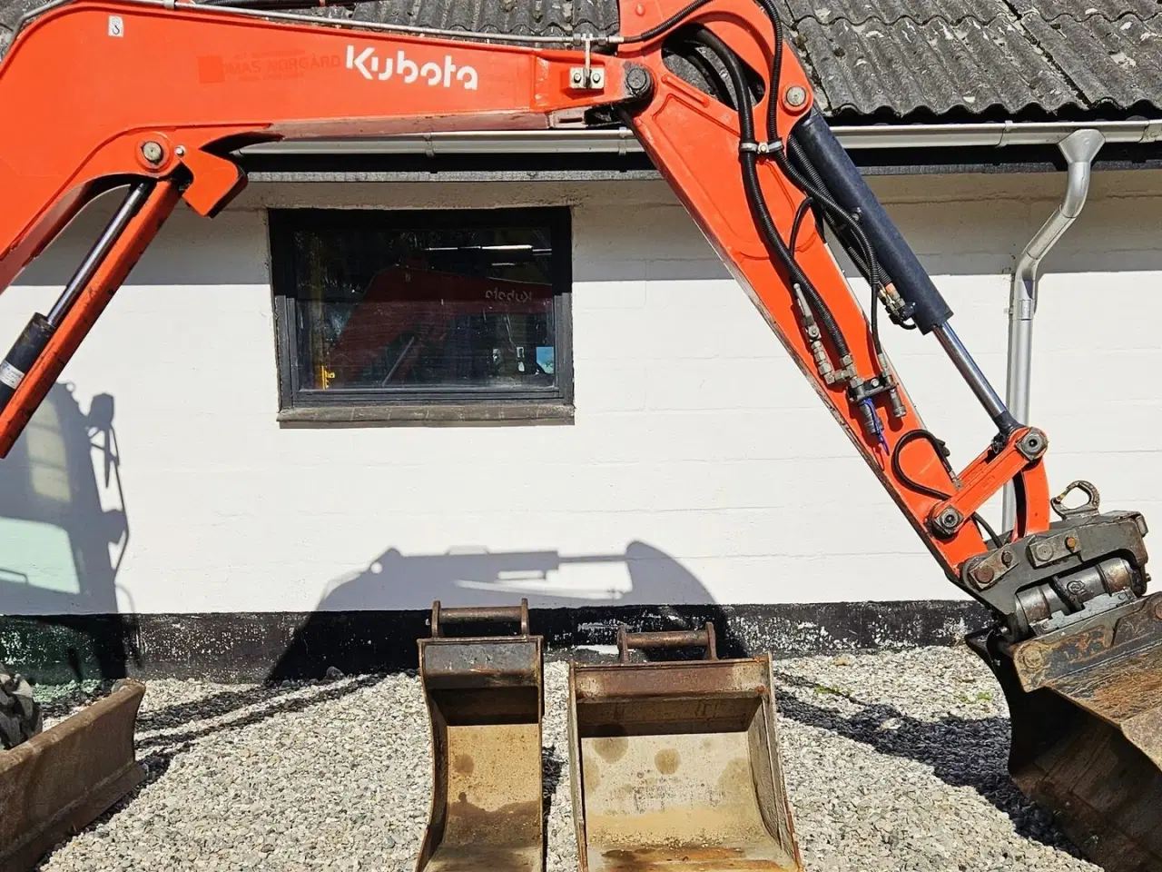 Billede 8 - Kubota U 27-4 HI model / Powertilt / 3 skovle / 4300 timer