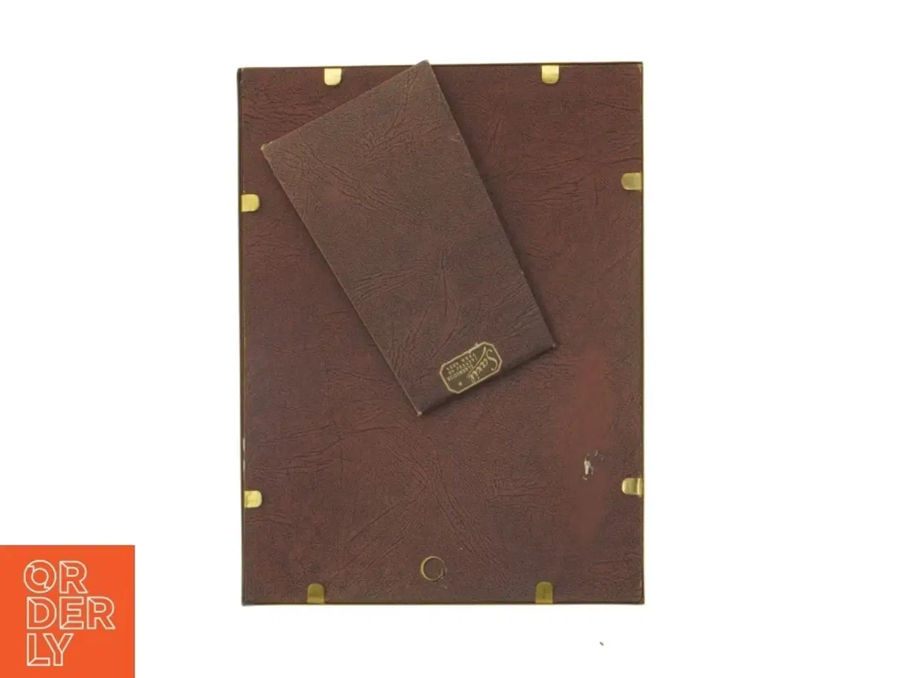 Billede 2 - Gammel fotoramme fra Saxie (str. 24,5x18,5 cm)