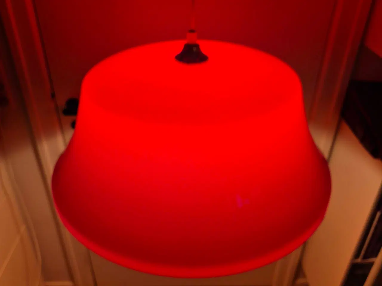 Billede 5 - Giga retrolampe i transparent plastik