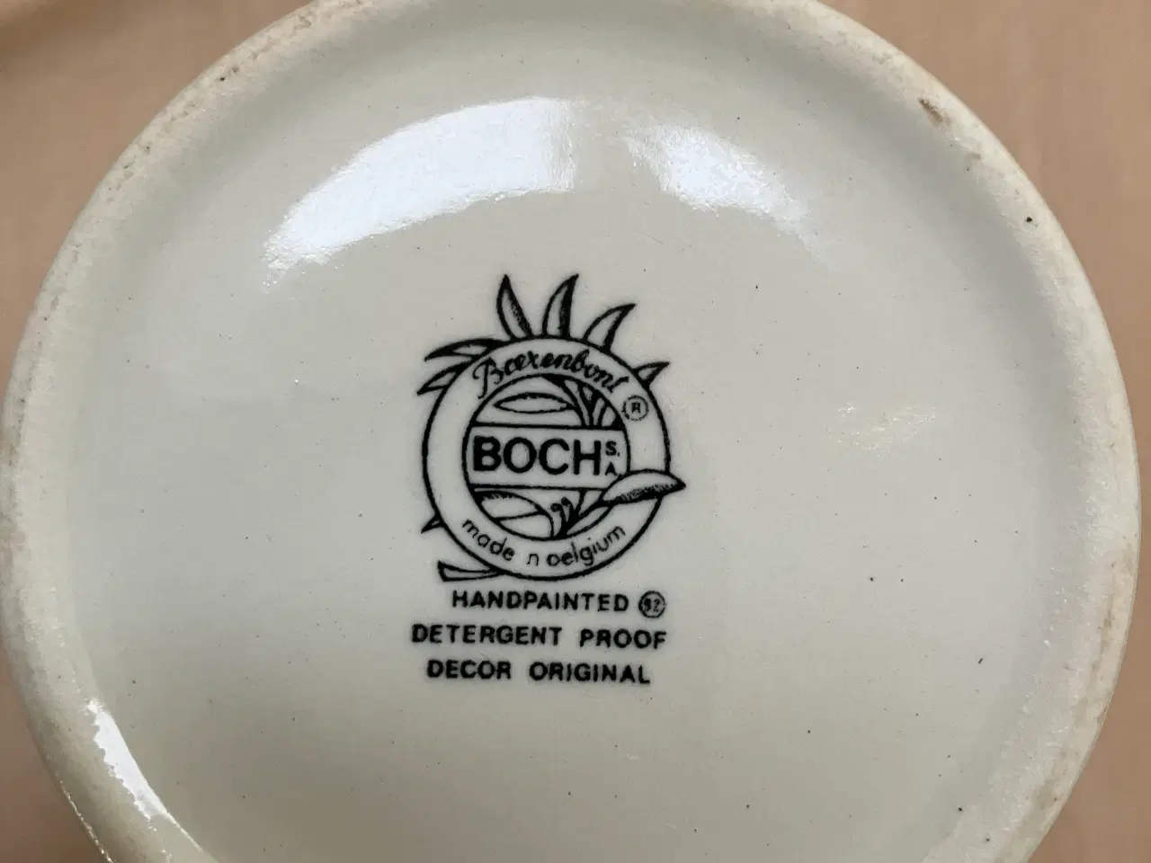 Billede 2 - Belgisk porcelæn Boch krus kopper