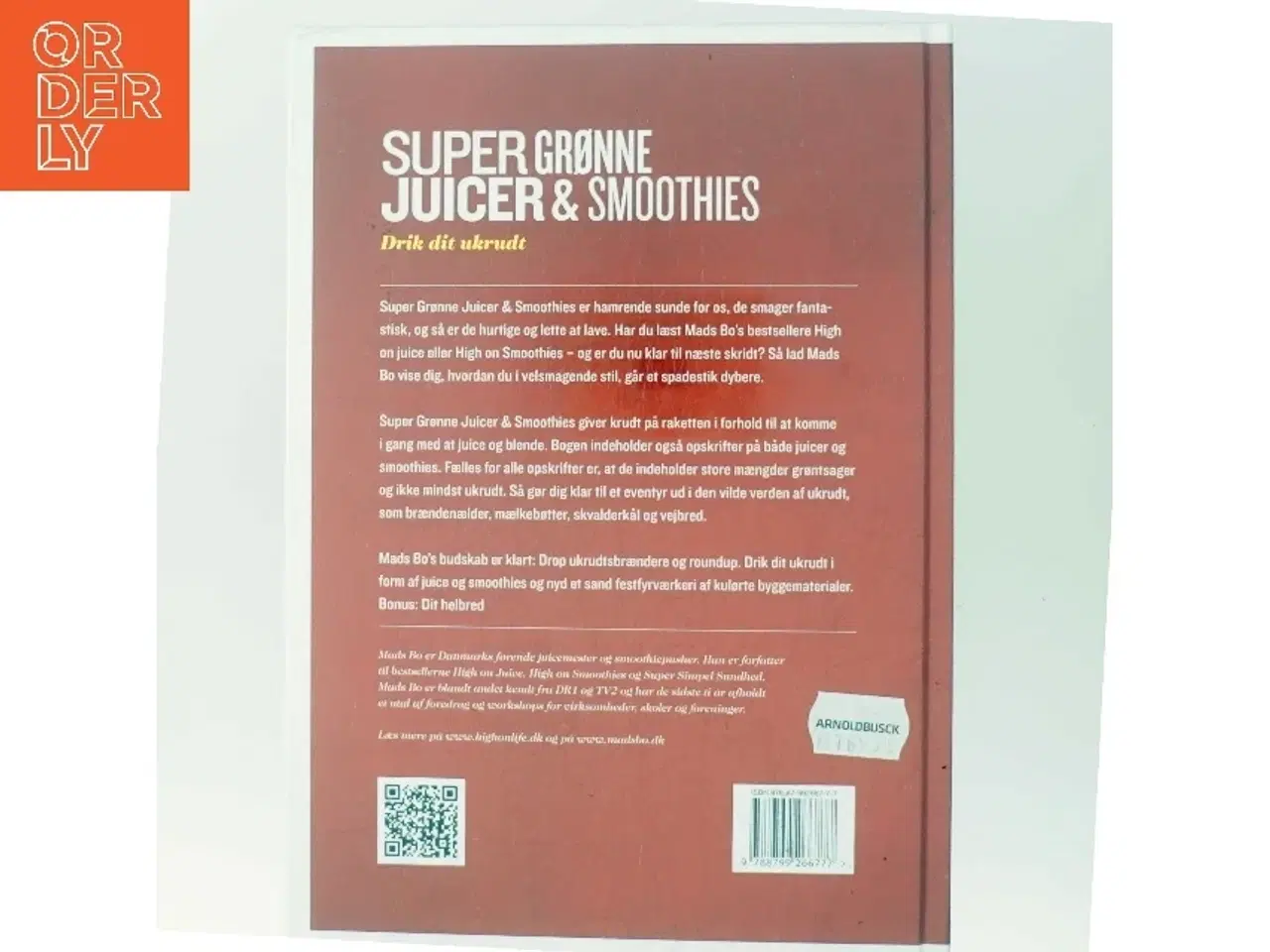 Billede 3 - Super grønne juicer & smoothies : drik dit ukrudt af Mads Bo (Bog)