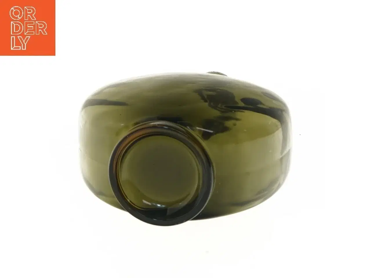 Billede 3 - Rund glasflaske med prop (str. 17,5 cm)