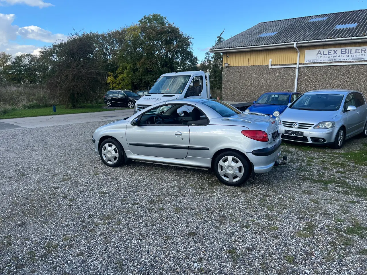 Billede 3 - PEUGEOT 206 CABRIOLET  ÅRG 02