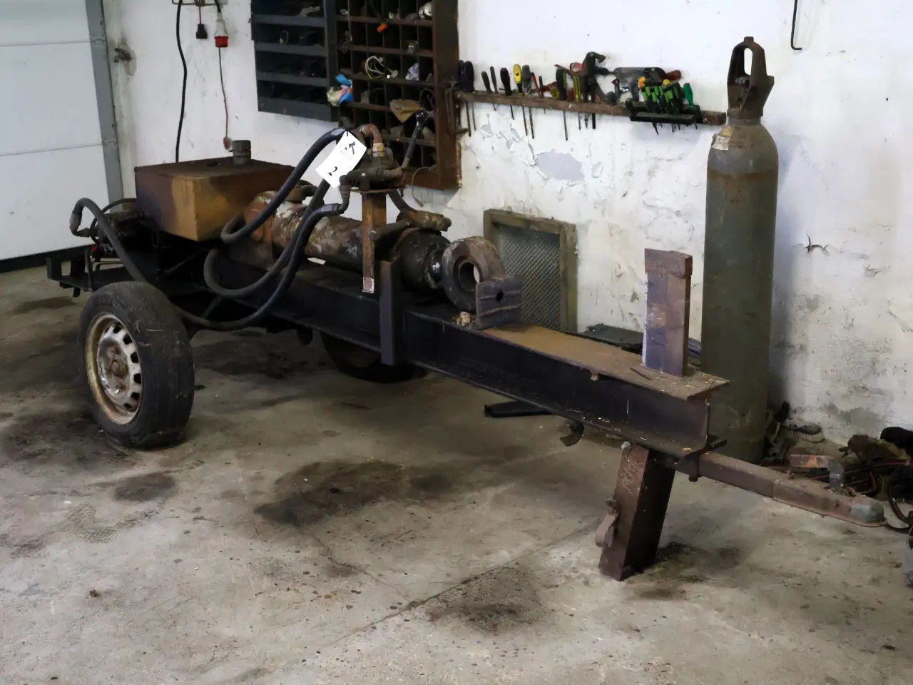 Billede 1 - Stor brændekløver, max brænde L 50cm, 380v