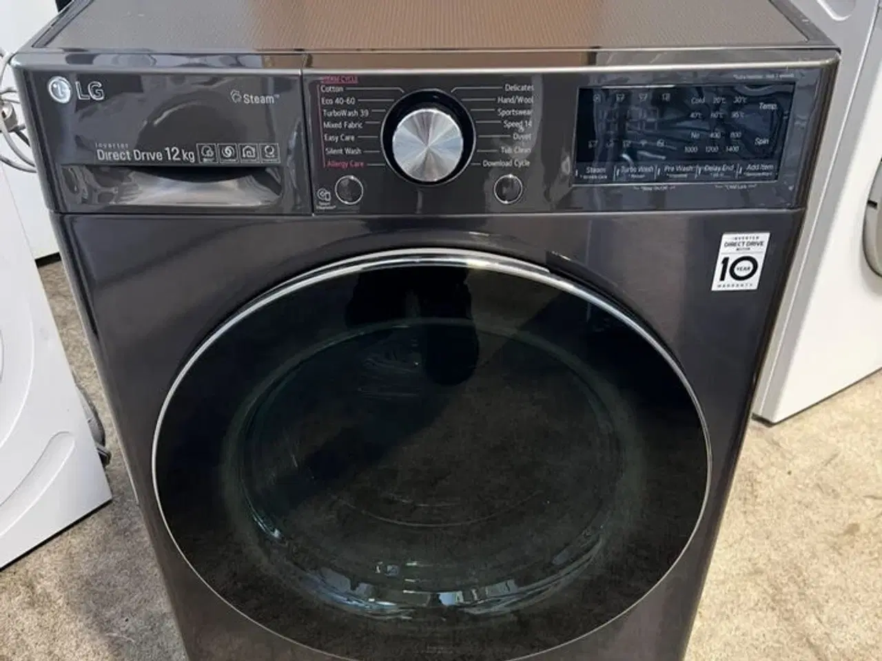 Billede 1 - LG - Vaskemaskine sortgrå