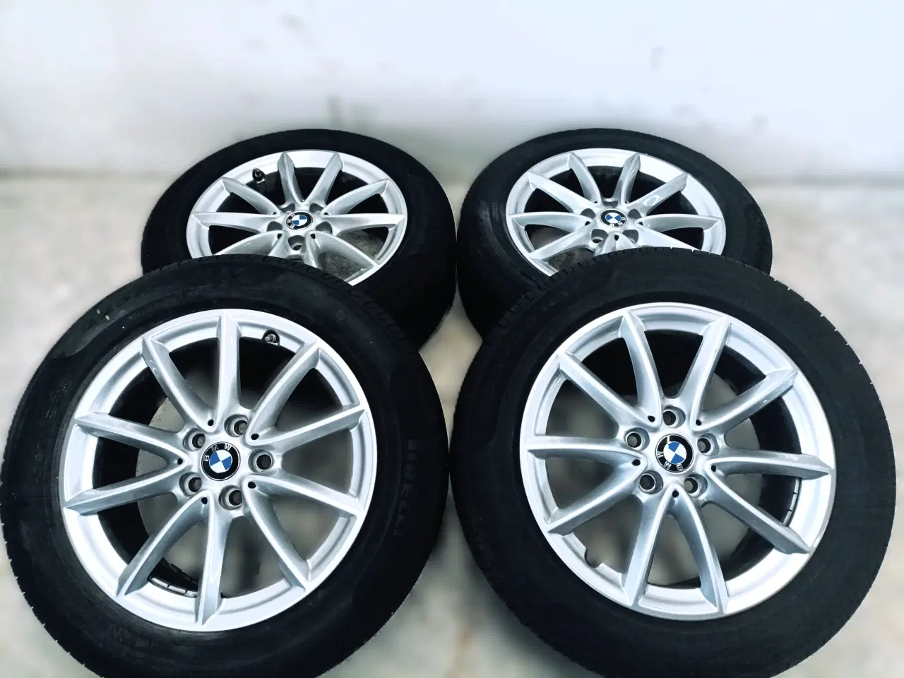 Billede 3 - 5x112 17" ET52 nav 66,6ø BMW sommersæt inkl.TPMS