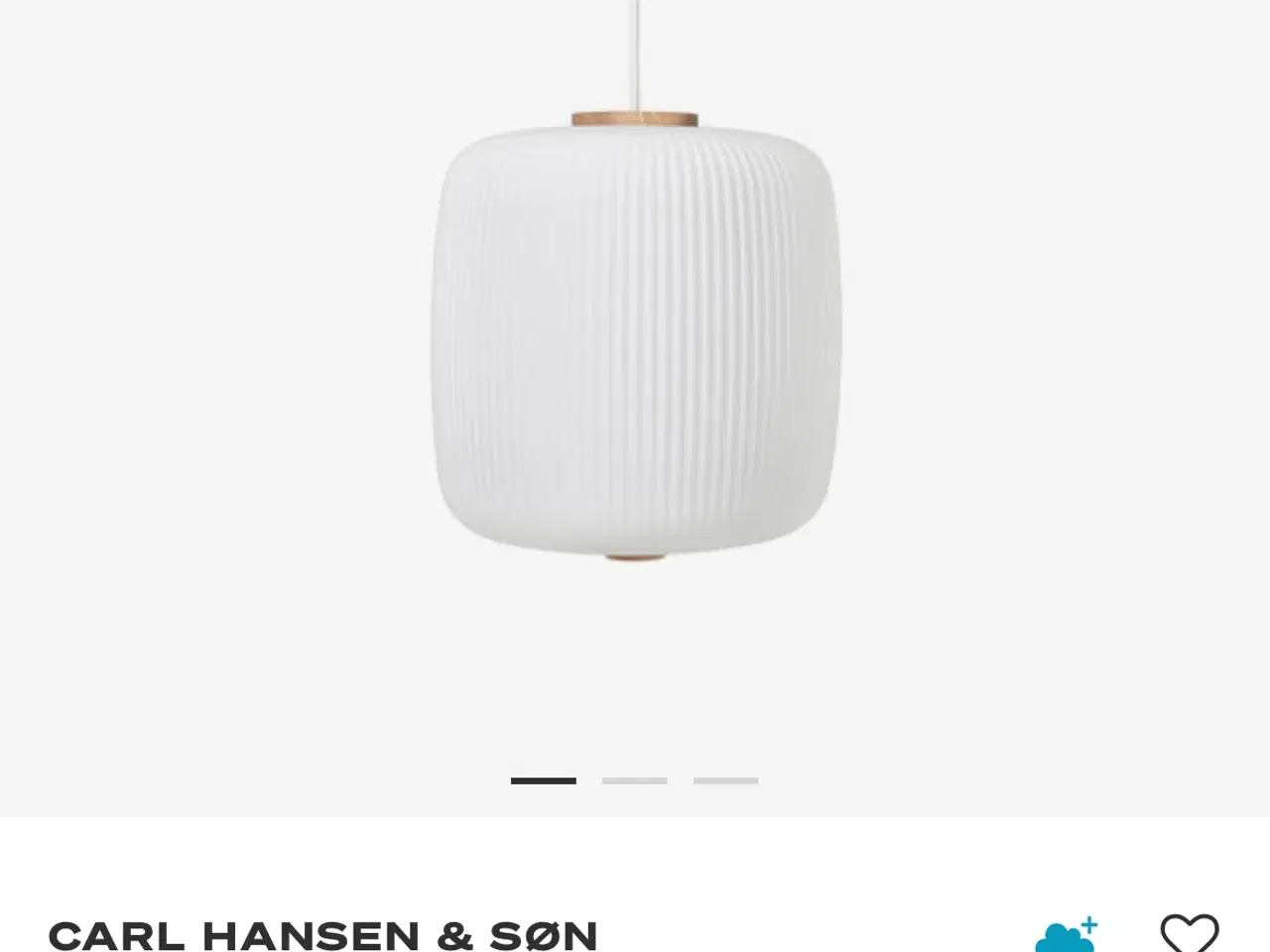 Billede 2 - Design lampe af Esben klint søn af ….