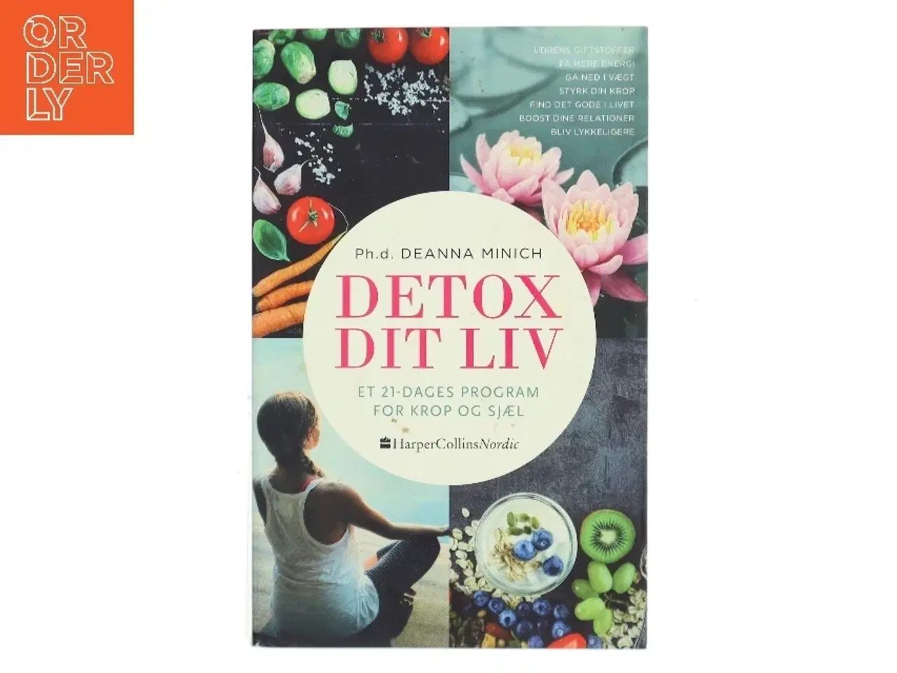 Billede 1 - Detox dit liv: et 21-dages program for krop og sjæl af Deanna Minich (Bog)