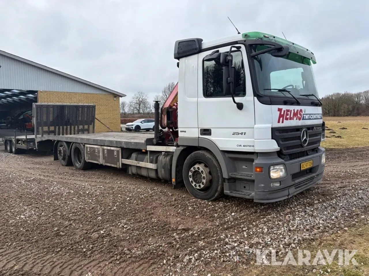 Billede 3 - Lastbil Mercedes-Benz 2541 med kærre