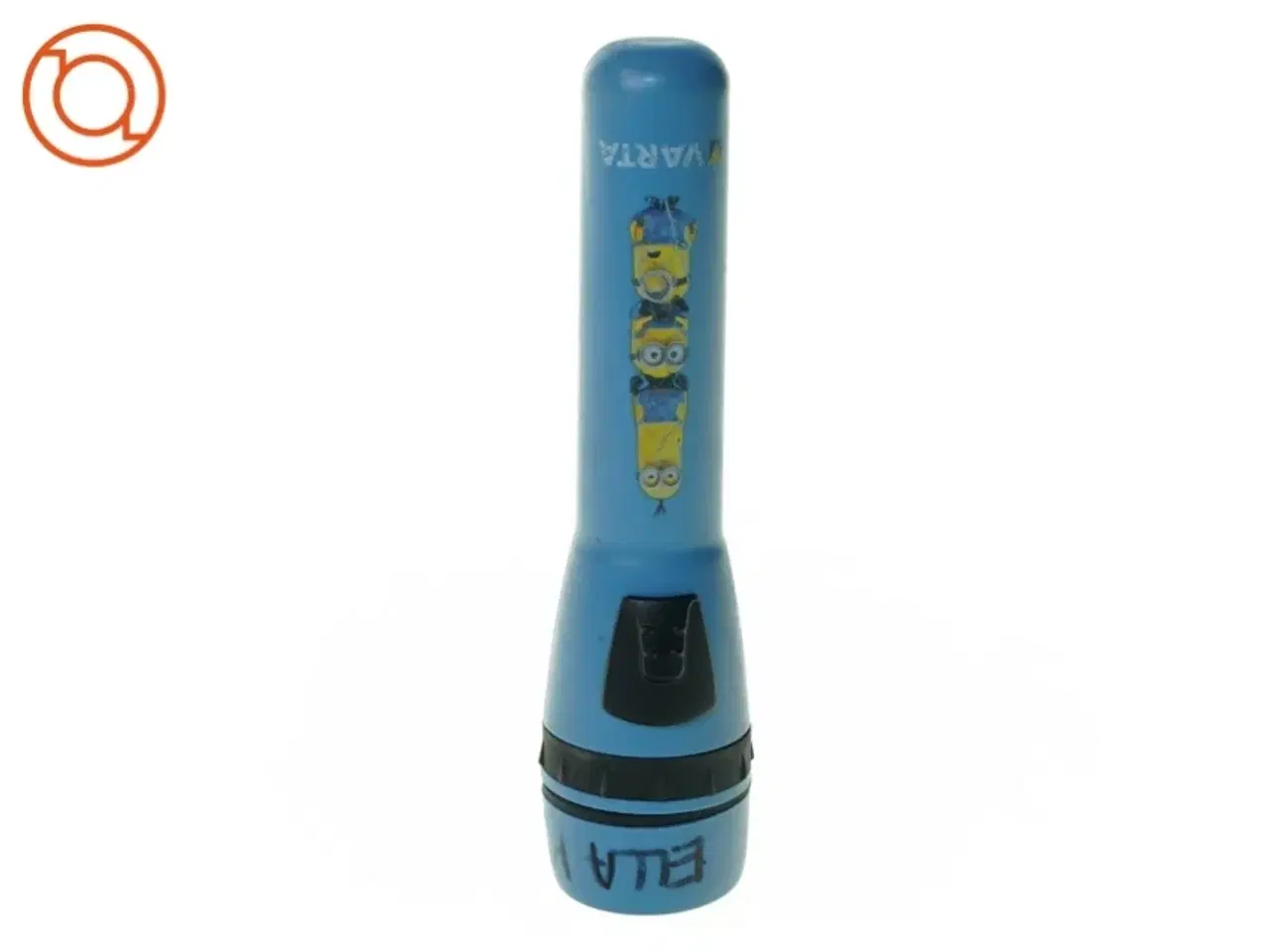 Billede 1 - Lommelygte med minions fra Universal Studios (str. 15 x 3 cm)