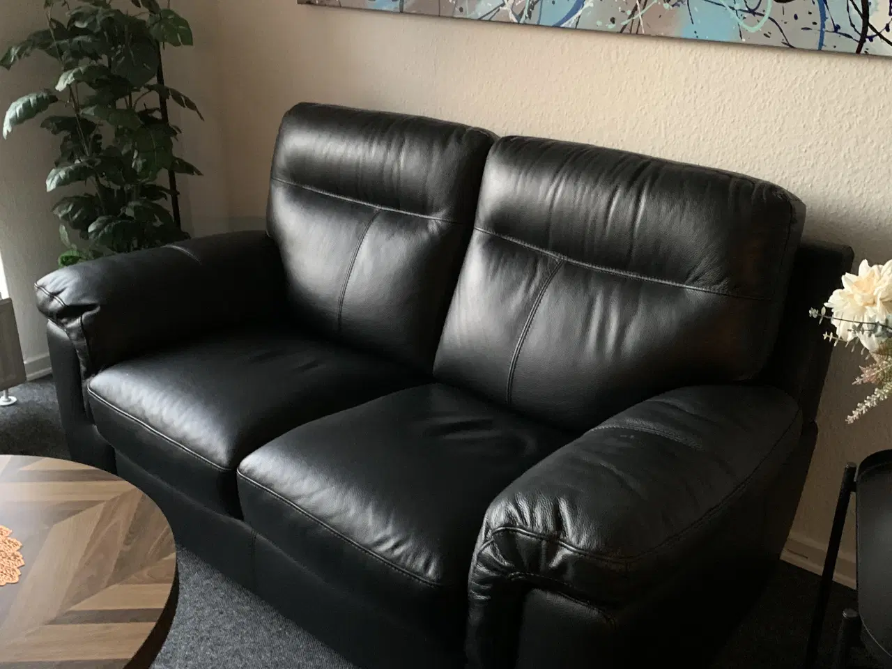 Billede 1 - Lædersofa Violino