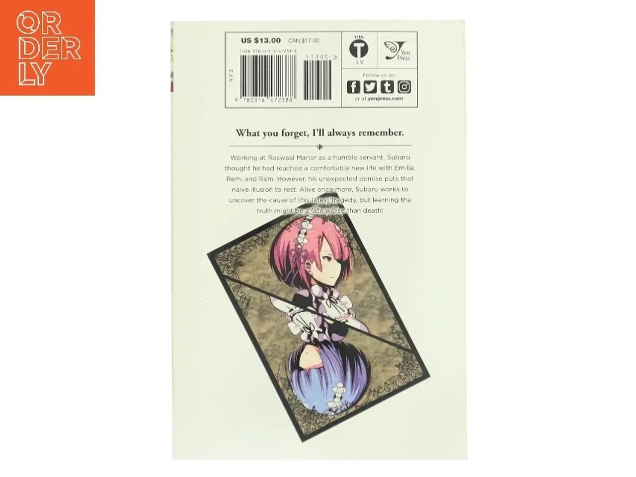 Billede 2 - Re:ZERO -Starting Life in Another World-, Chapter 2: A Week at the Mansion, Vol. 2 (manga) af Tappei Nagatsuki (Bog)