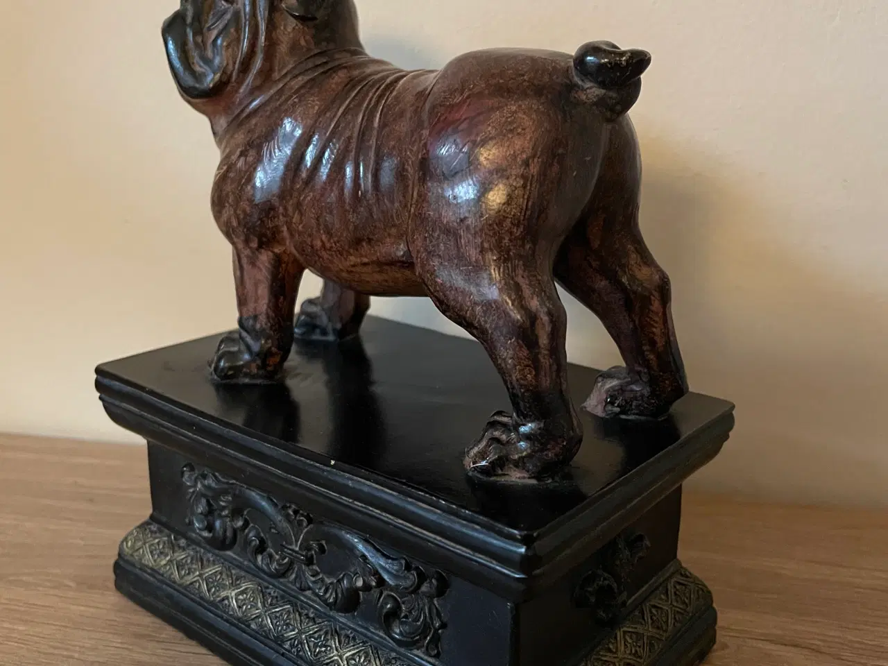 Billede 3 - Flot gammel bulldog figur 