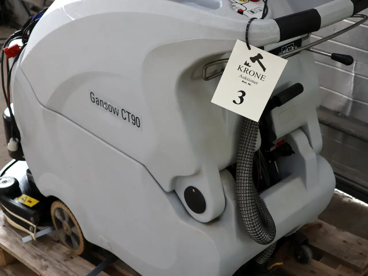 Billede 4 - Gansow CT90 gulvvaskemaskine m/lader