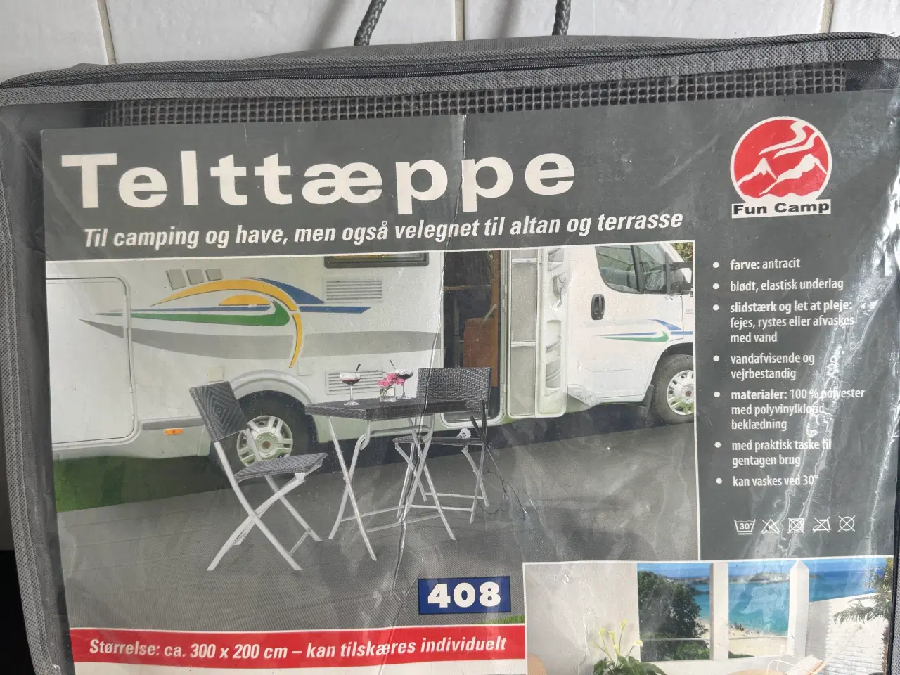 Billede 1 - Telttæppe vandafvisende og vejrbestandig