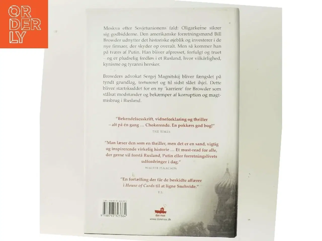 Billede 3 - Red notice : hvordan jeg blev Putins fjende nr. 1 af Bill Browder (Bog)