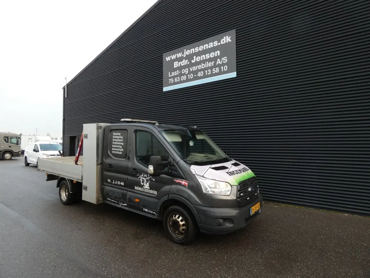 Billede 1 - Ford Transit 470 L4H1 LAD/KRAN 2,0 TDCi Trend RWD 170HK DobKab Man.