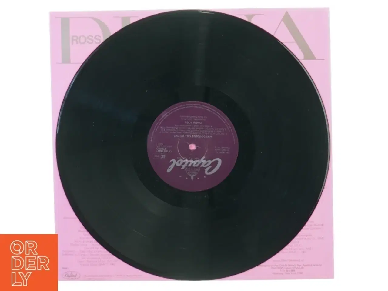 Billede 3 - Diana Ross: Why do fools fall in love (LP) fra Capitol (str. 30 cm)