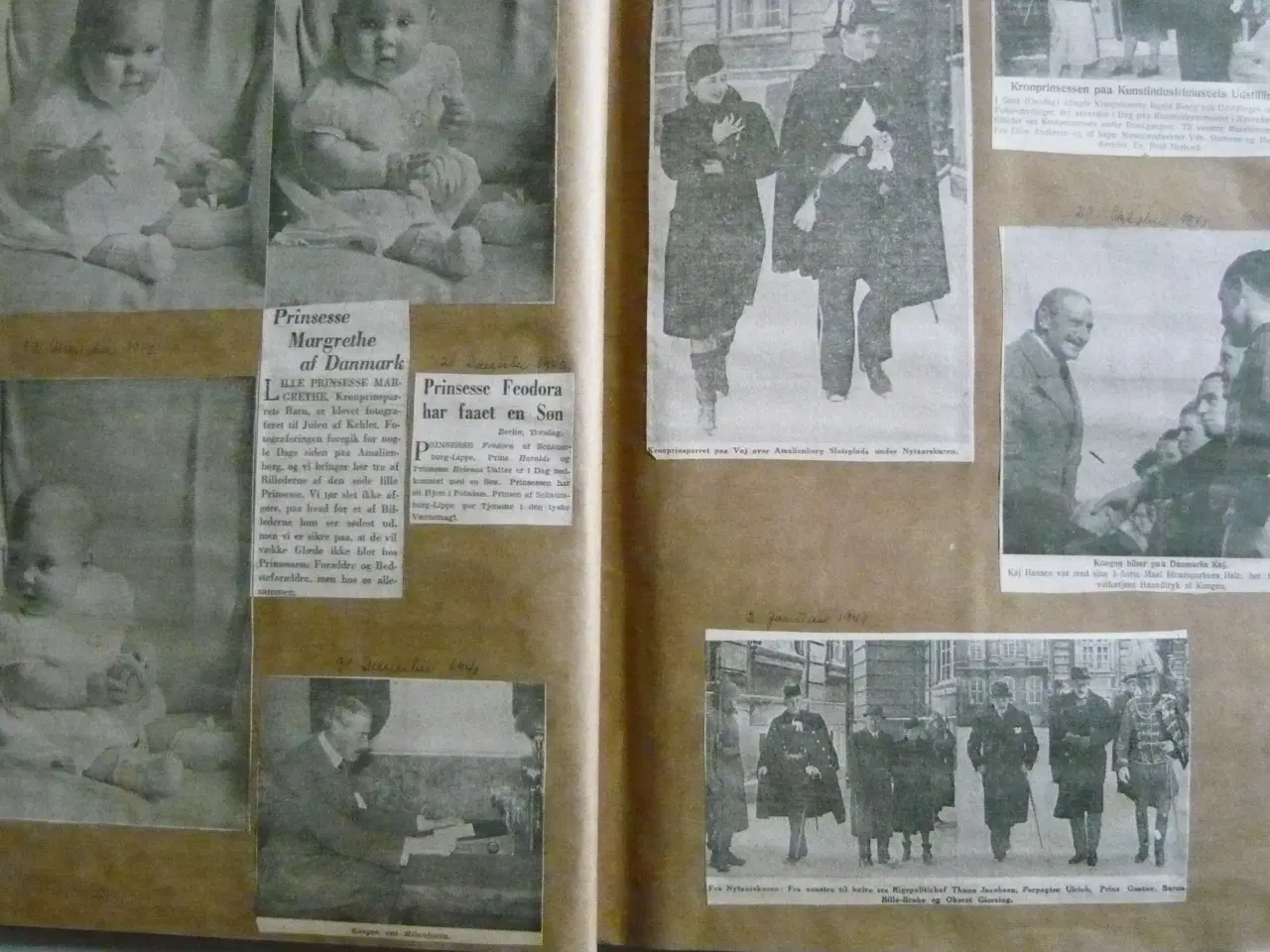 Billede 10 - RIGTIG GAMLE KONGELIGE UDKLIP