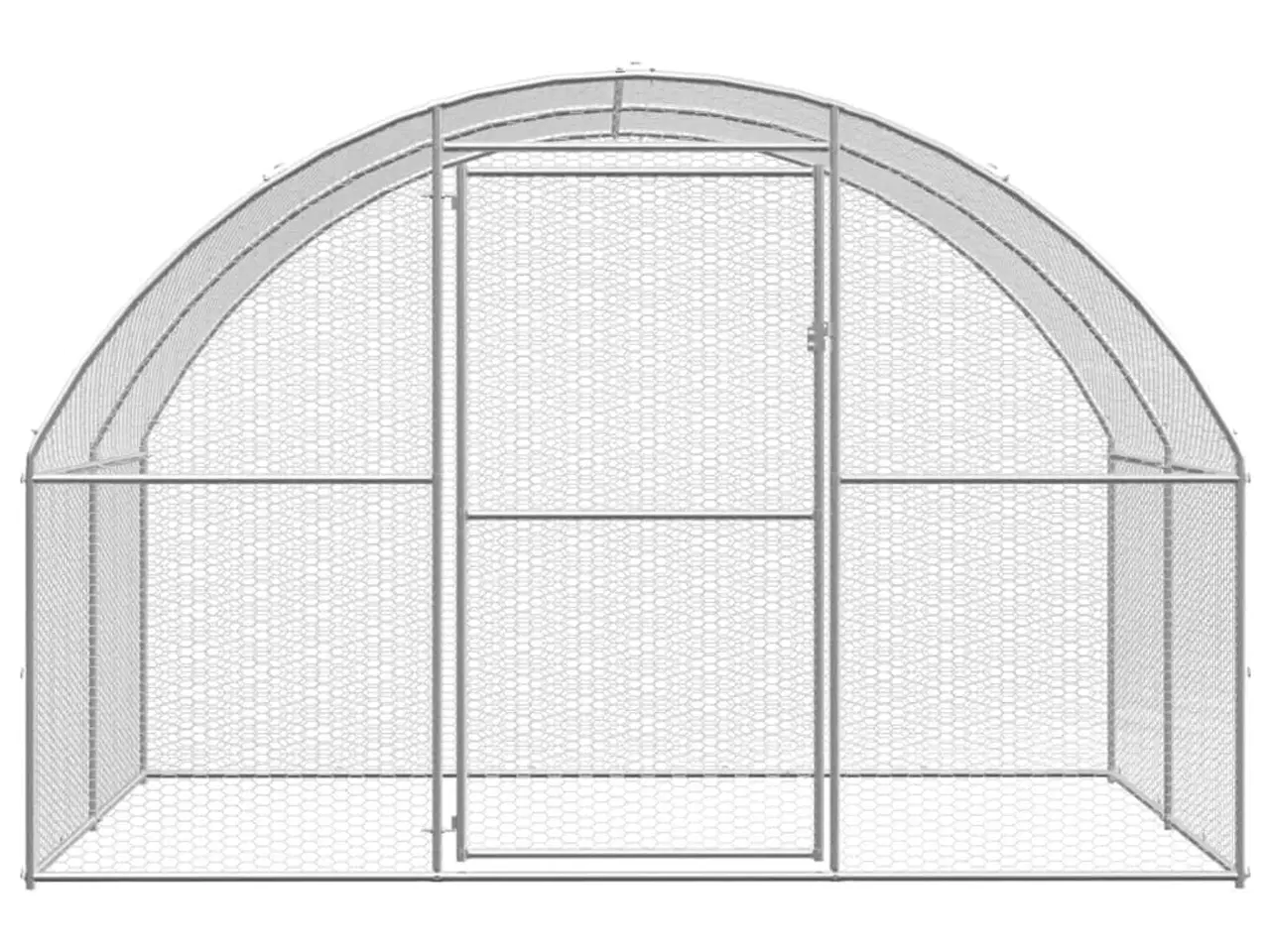 Billede 6 - Hønsehus 3x4x2 m galvaniseret stål