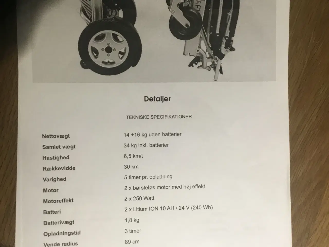 Billede 8 - Eltrisk kørestol