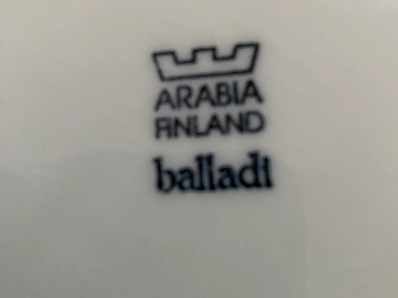 Billede 4 - Arabia Finland ballardi