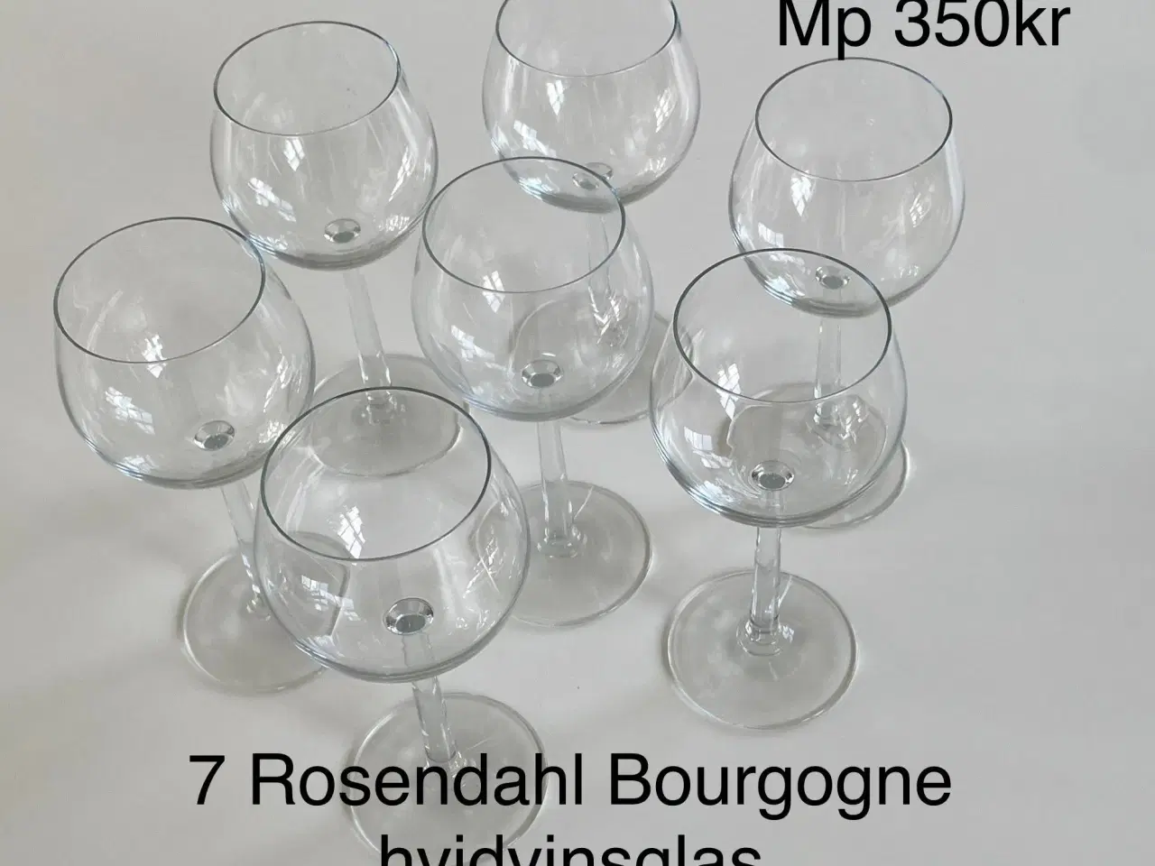 Billede 1 - 7 Rosendahls Bourgogne hvidvinsglas