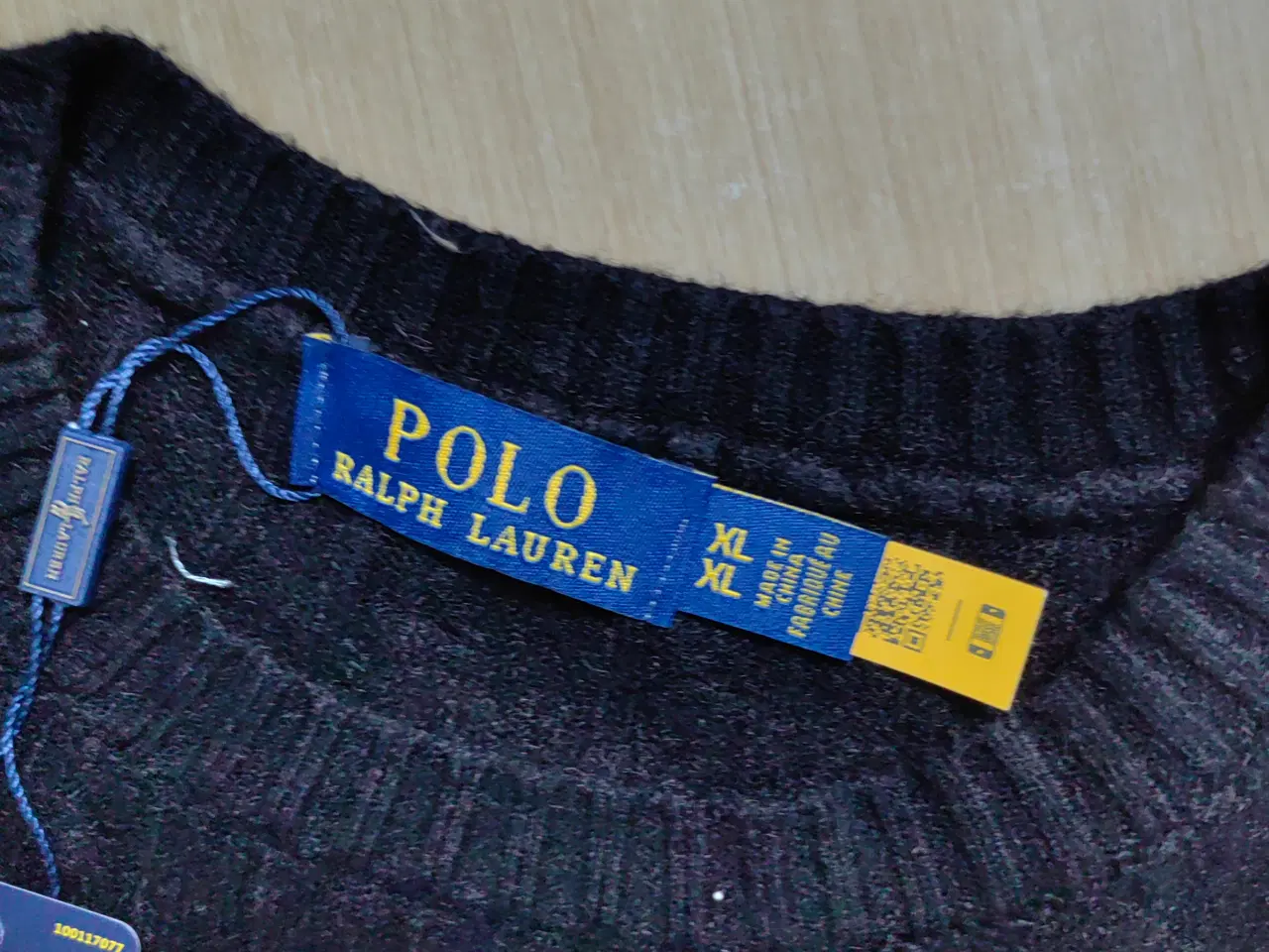 Billede 4 - 4 Helt nye Ralph Lauren sweaters (sort, blå, hvid)