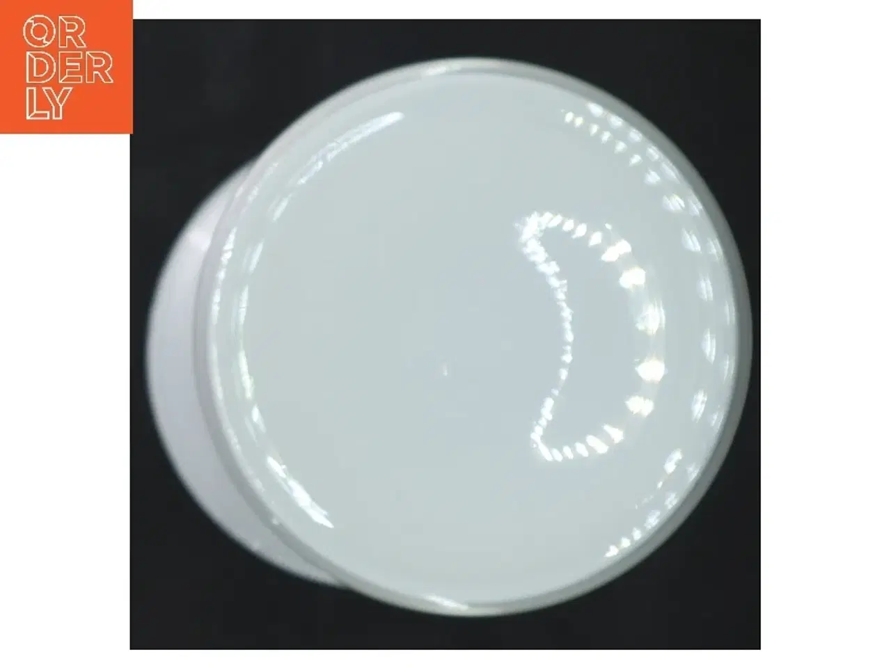 Billede 3 - FLOT Hvid vase fra Holmegaard (str. 23 cm)