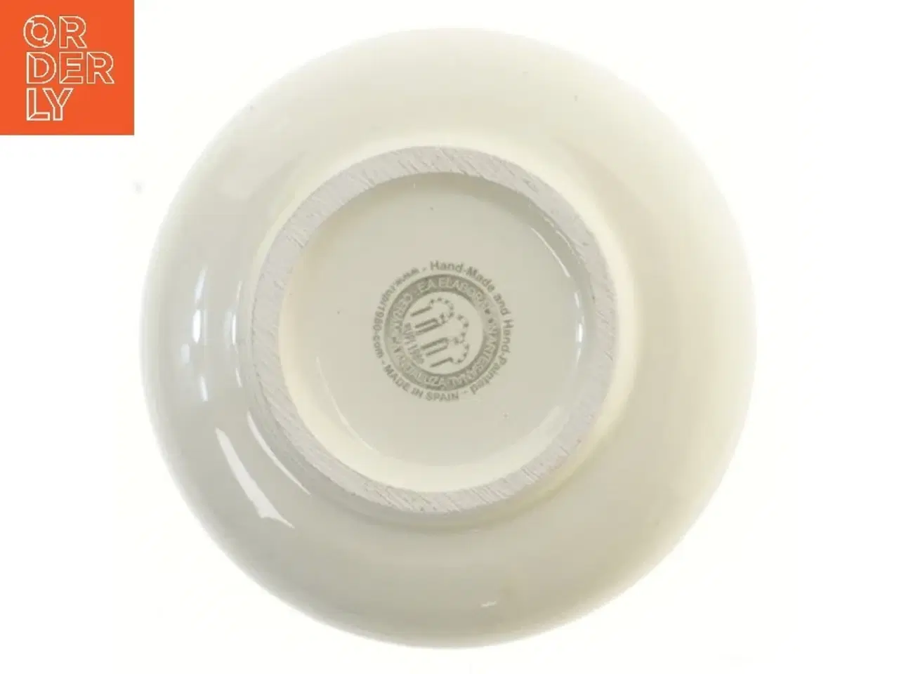 Billede 2 - Dekorativ tallerken med citron motiv fra Rupi 1980 (str. Ø 12 cm)