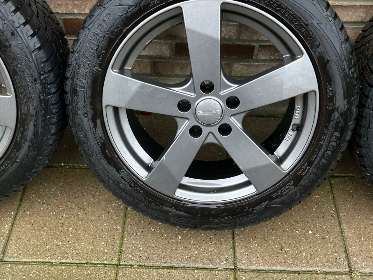 Billede 4 - Dezent Alufælge 5 x 112 m Goodyear 215/55R17