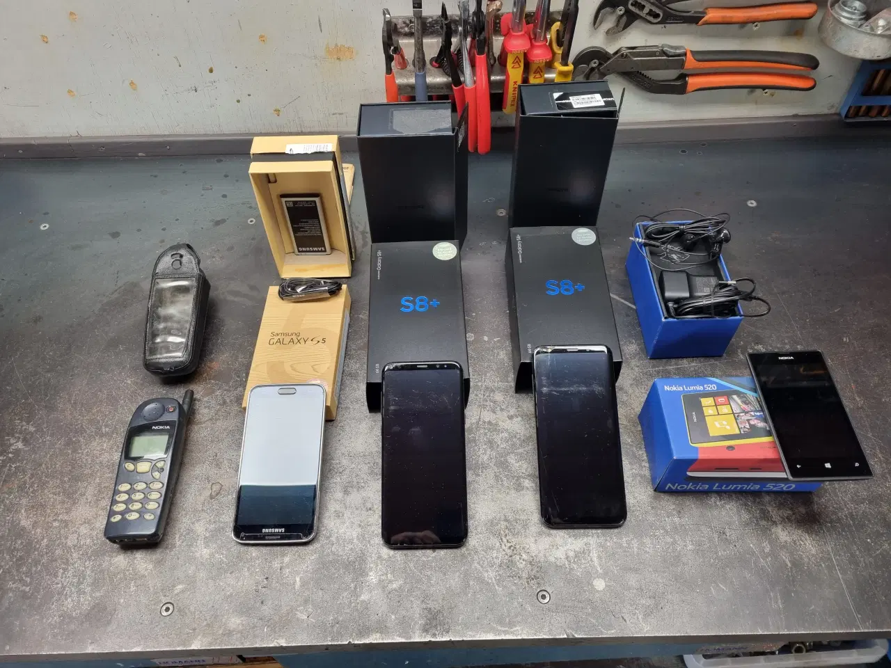Billede 4 - 5 stk mobiltelefon 