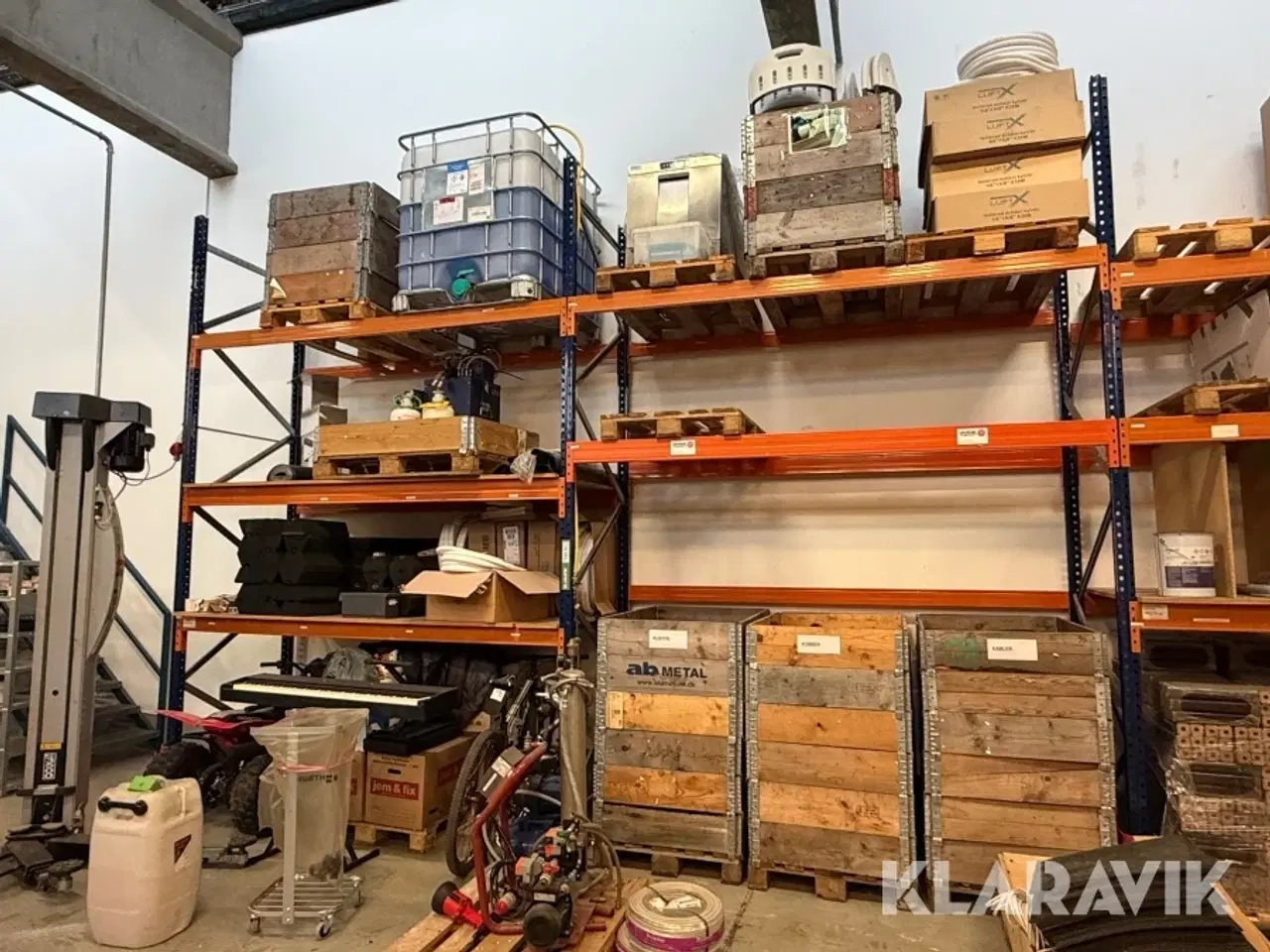 Billede 4 - Palle reol uden inventar