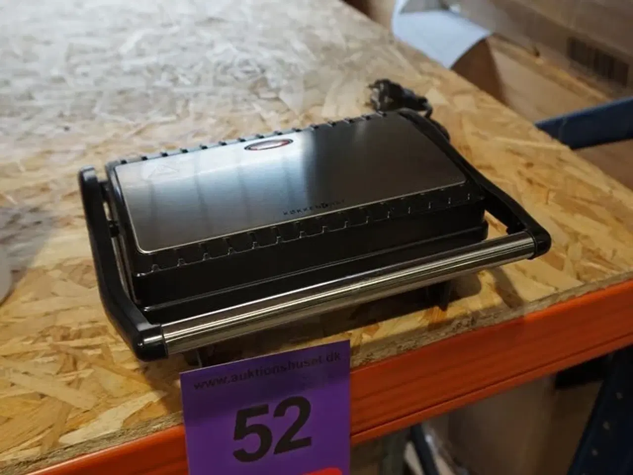 Billede 3 - Køkkenchef mini panini grill 800W