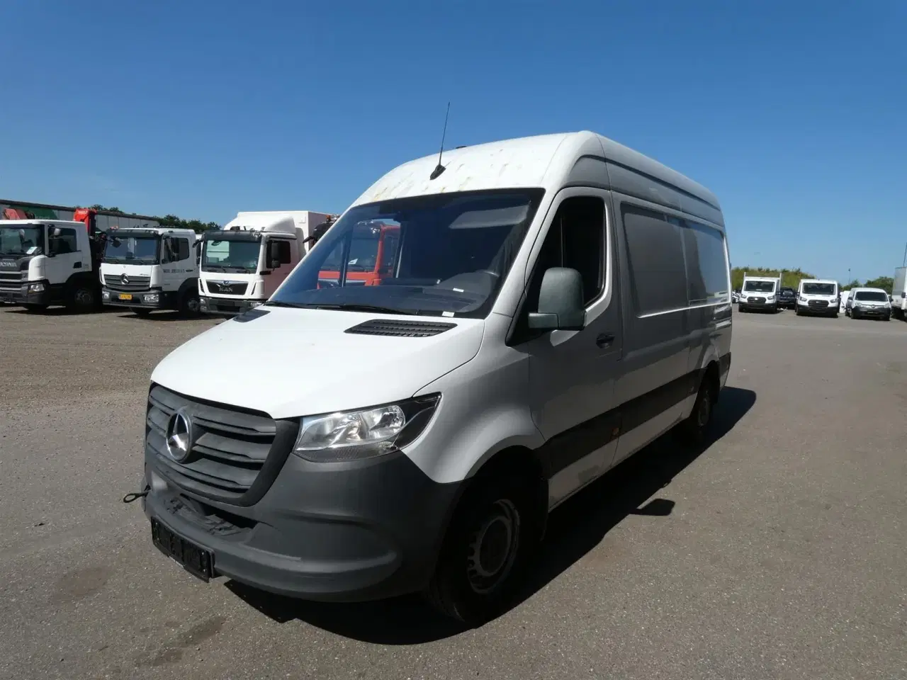 Billede 4 - Mercedes-Benz Sprinter 316 2,1 CDI A2 H2 RWD 163HK Van 6g