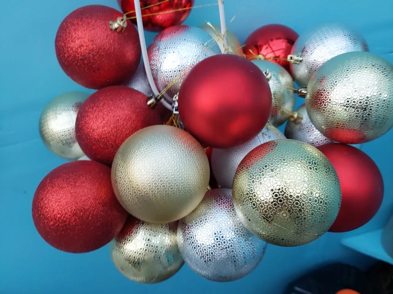 Billede 8 - juletræ pynt stor kugle i forskellige farve