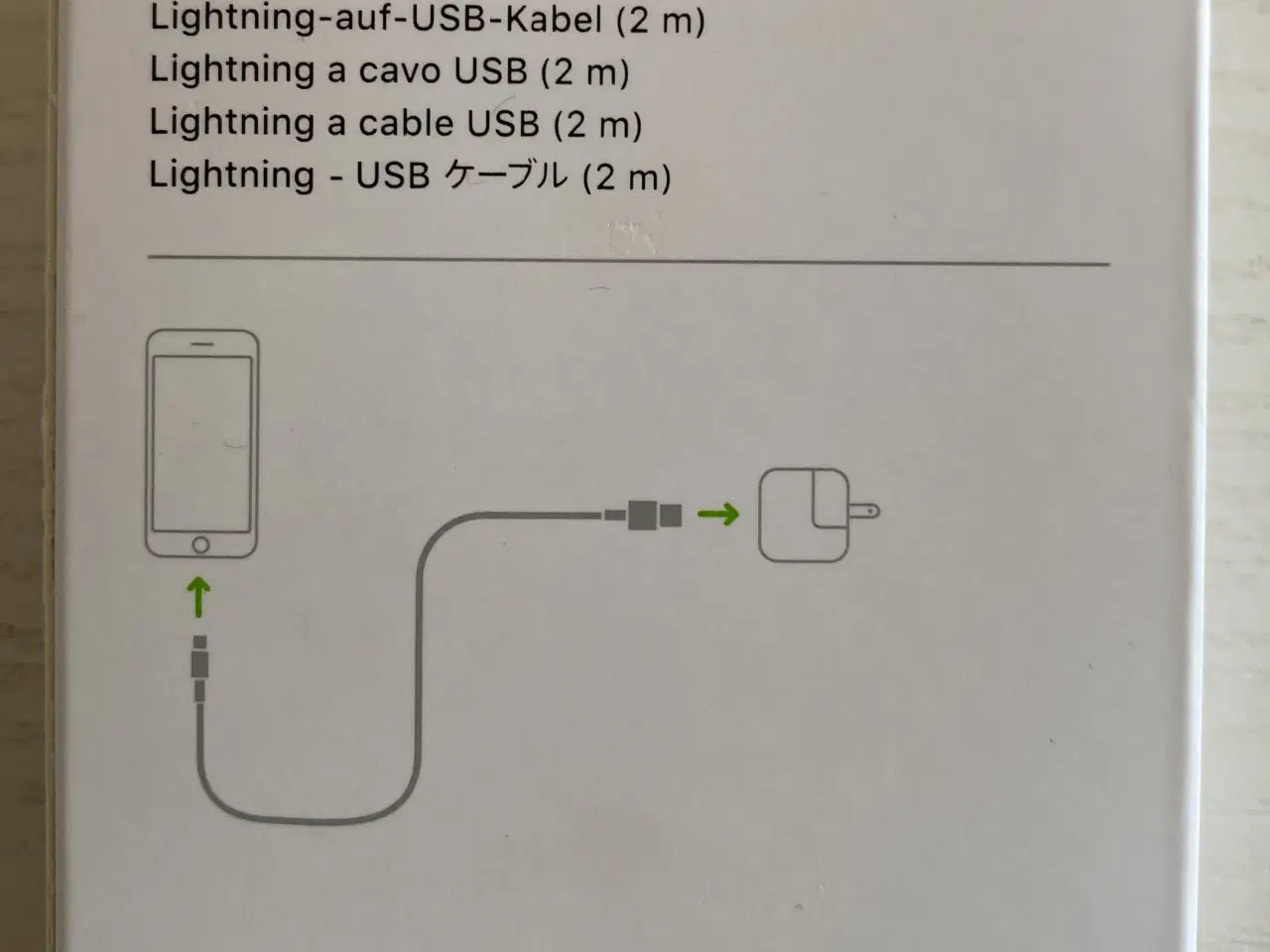 Billede 2 - Lightning to USB cable